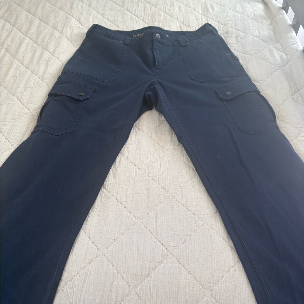 Men's Navy Cargo Pants
